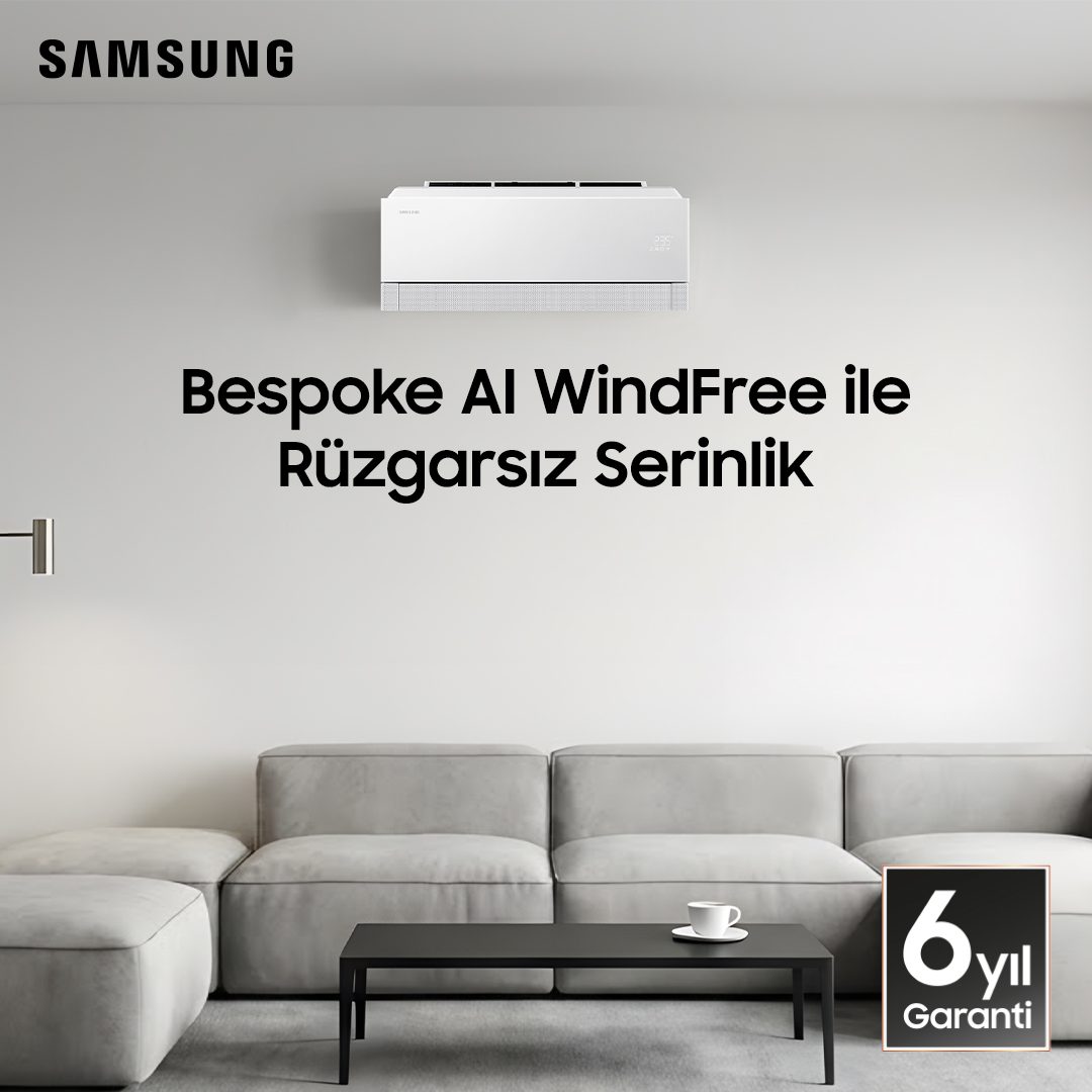 Samsung Bespoke AI WindFree Pro: Yazın sıcağına rüzgarsız ve sessiz çözüm